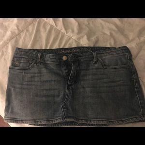 2 Abercrombie & Fitch Jean Skirts